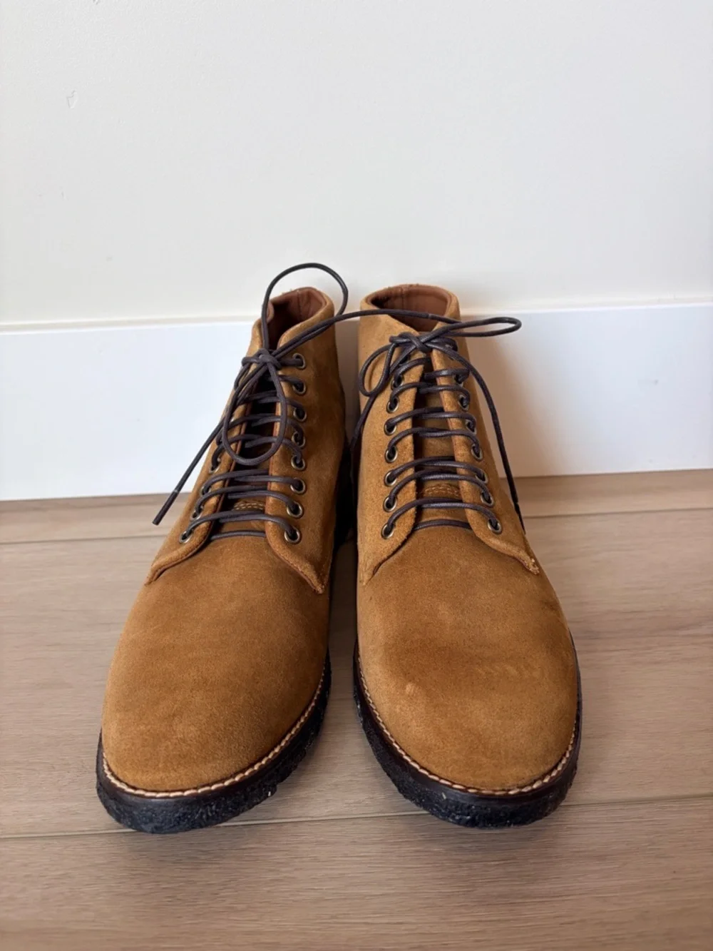 BRAND NEW Brooks Brothers Men's Brown Suede Chukka Boots, Size 11 D